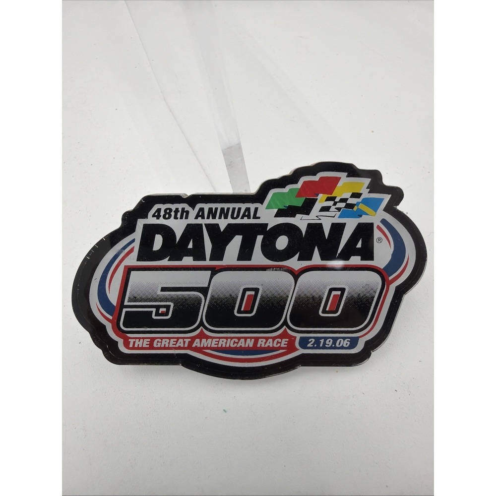 48th Annual Daytona 500 The Great American Race 2006 NASCAR Fridge Magnet